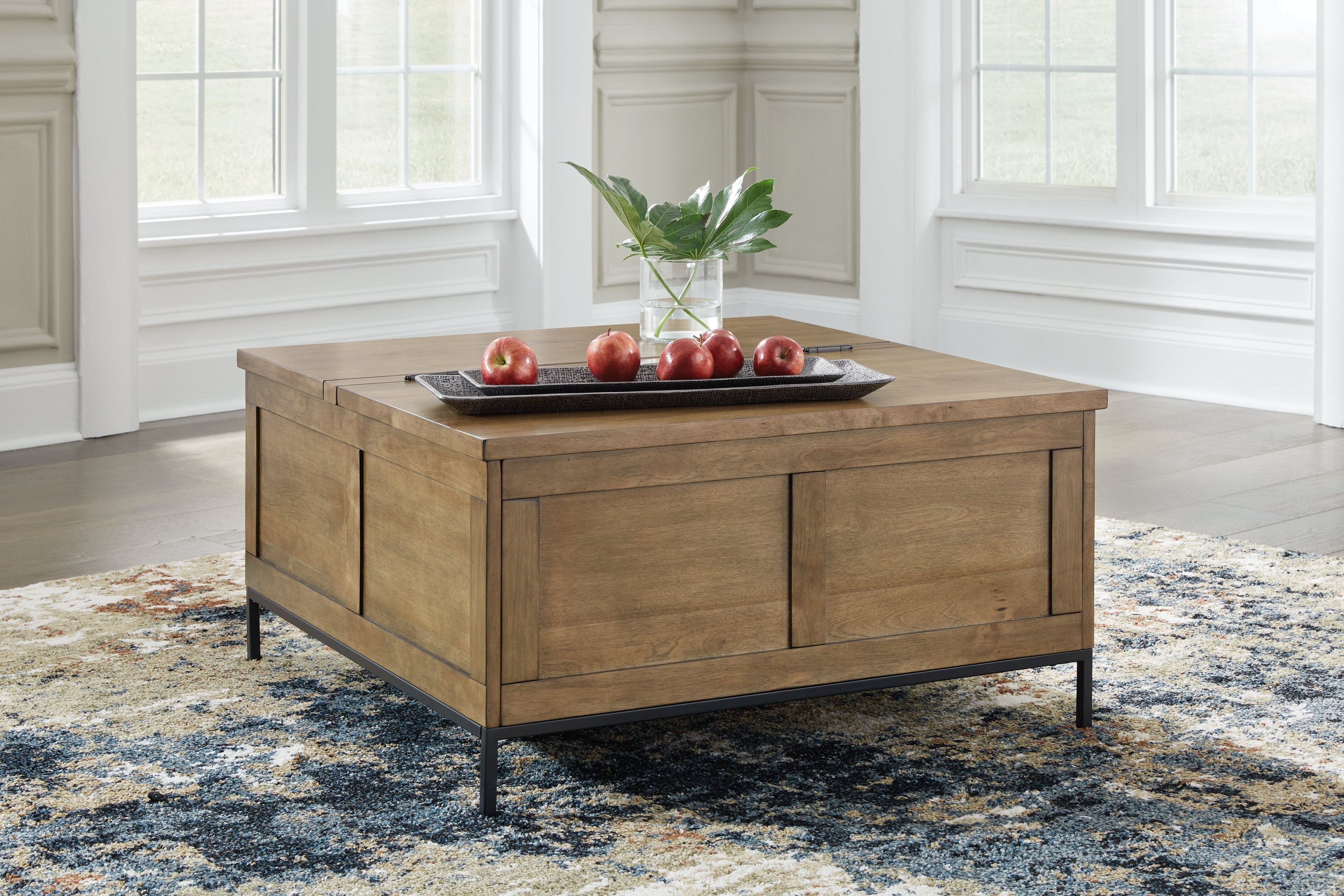 Torlanta Brown Lift-Top Coffee Table - T686-9