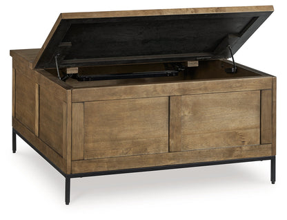 Torlanta Brown Lift-Top Coffee Table - T686-9