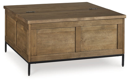 Torlanta Brown Lift-Top Coffee Table - T686-9