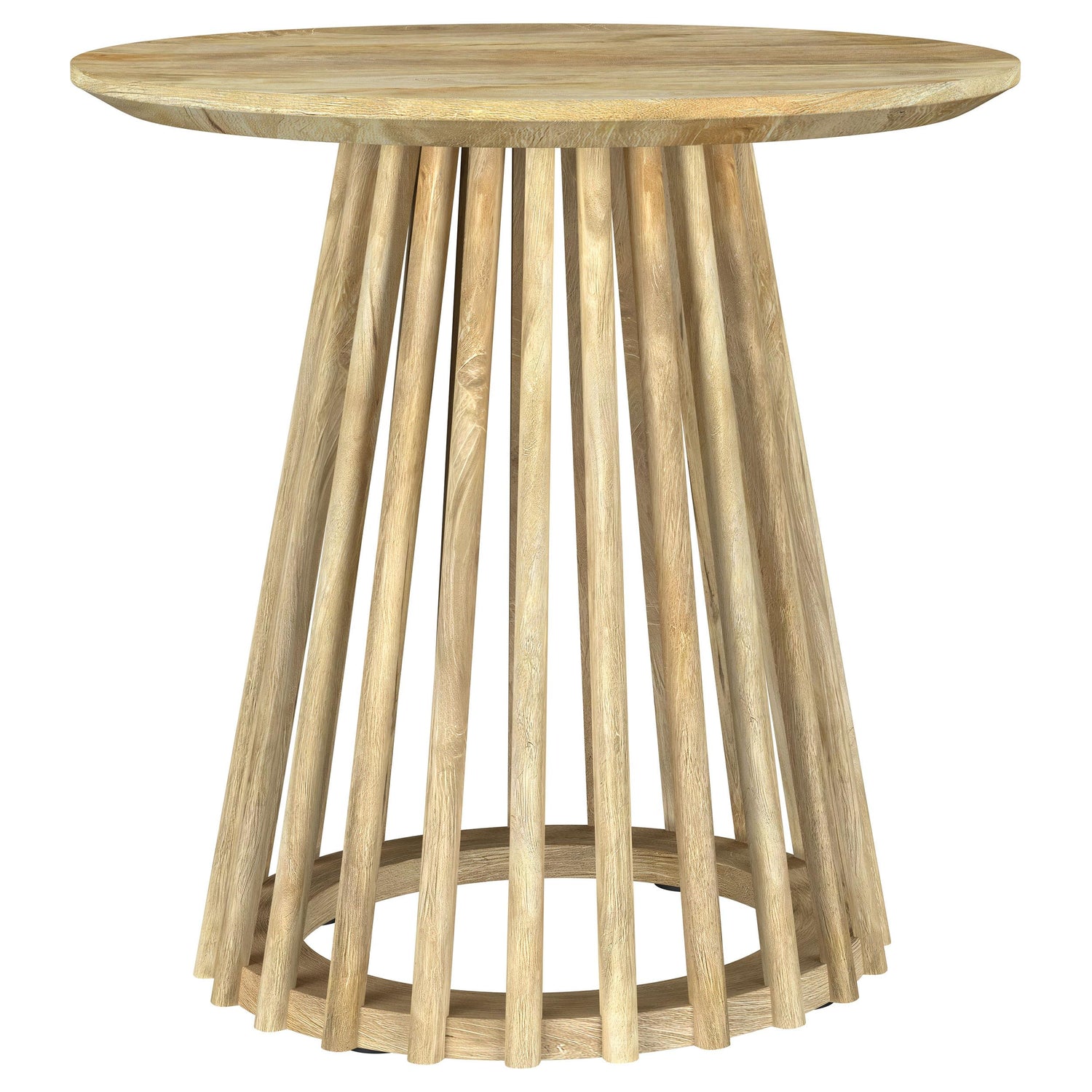 Touhy 3-piece Round Coffee and End Table Set Natural Mango - 710608-S3