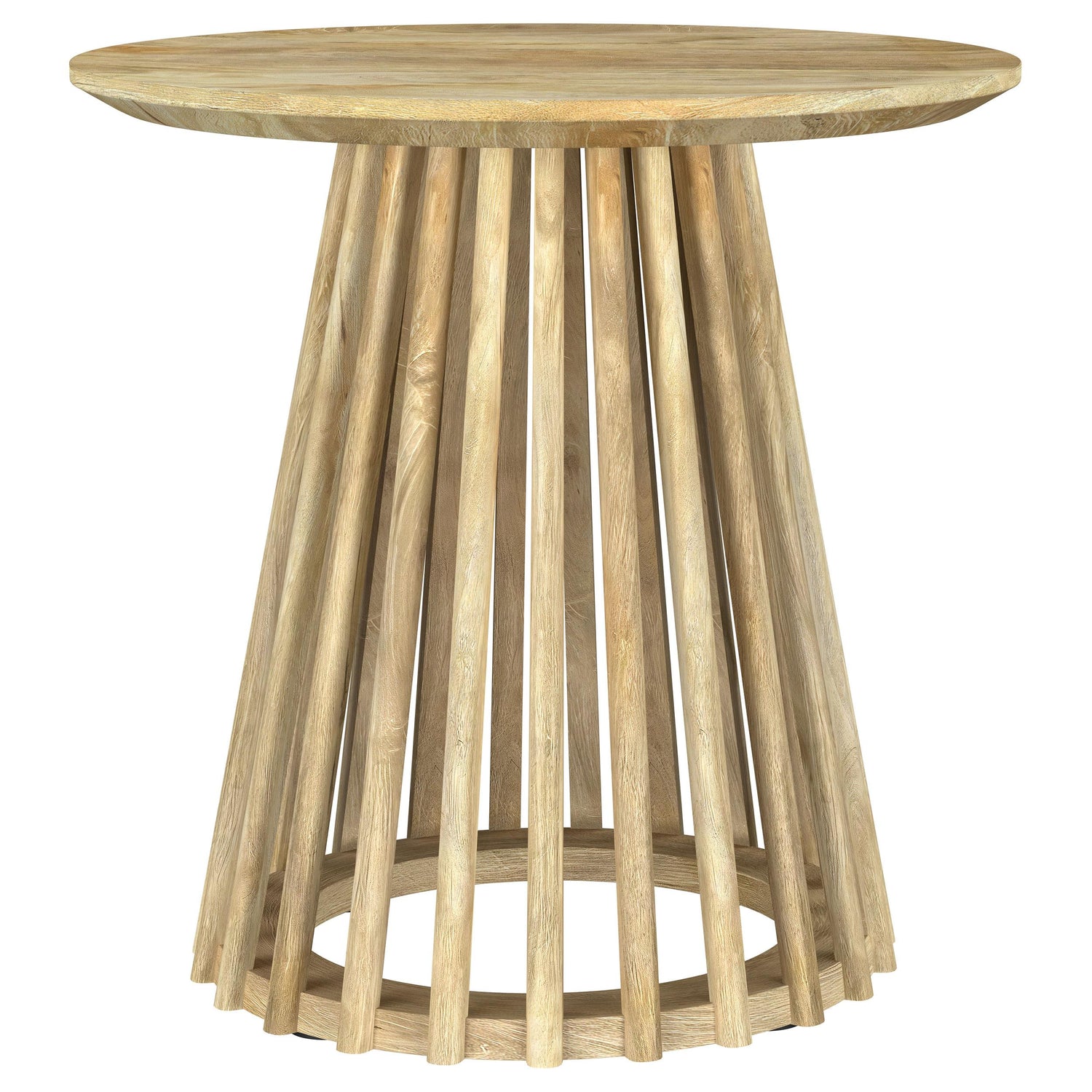 Touhy 3-piece Round Coffee and End Table Set Natural Mango - 710608-S3