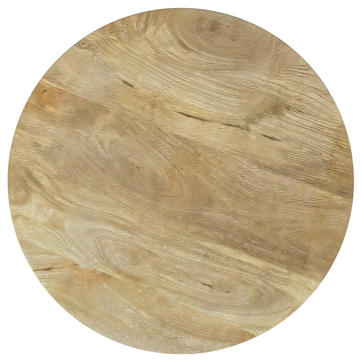Touhy 3-piece Round Coffee and End Table Set Natural Mango - 710608-S3