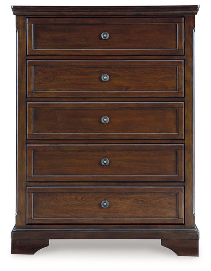 Trellington Brown Chest of Drawers - B716-46
