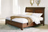 Trellington Brown Queen Sleigh Storage Bed - B716B1