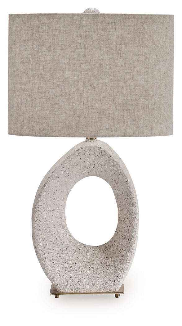 Trentlen Cream/Gold Finish Table Lamp - L235984
