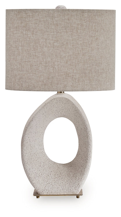 Trentlen Cream/Gold Finish Table Lamp - L235984