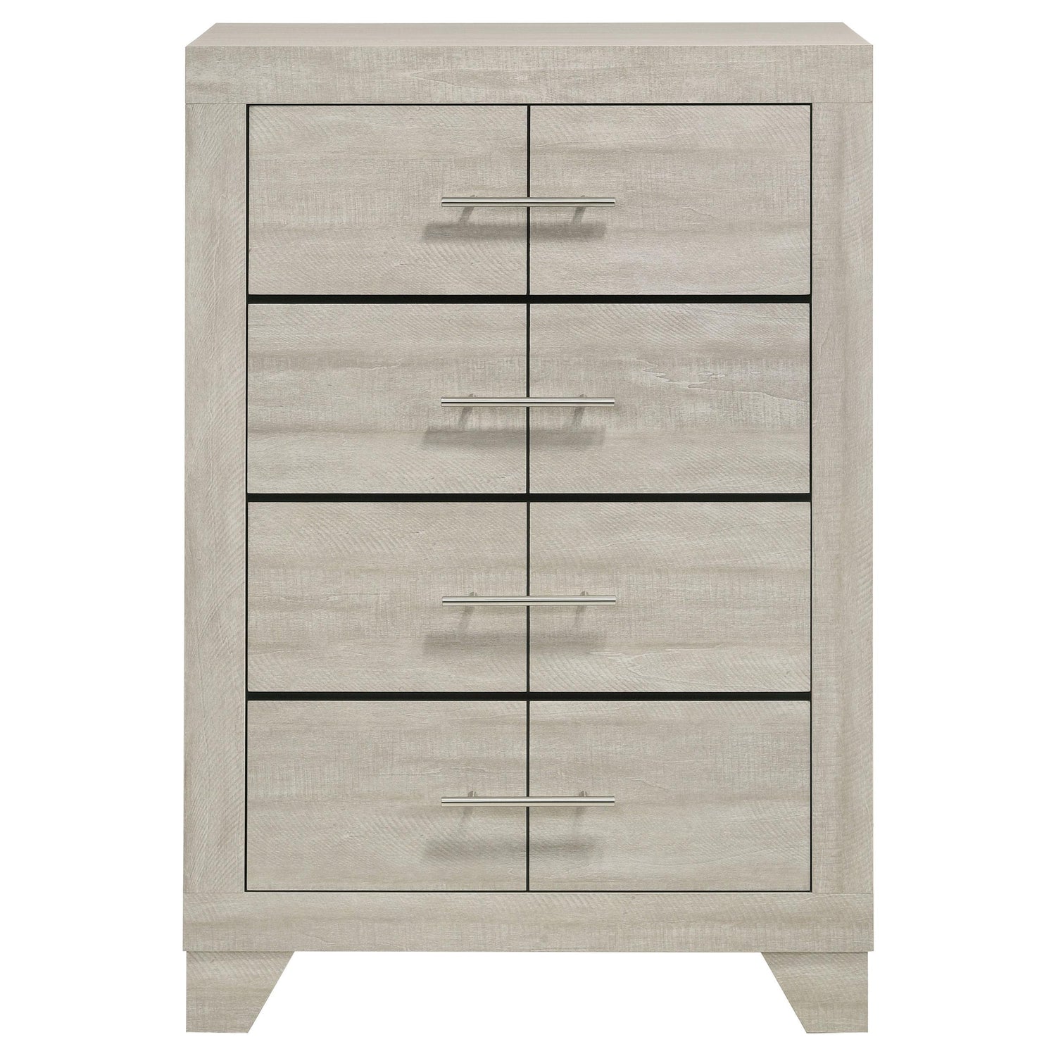 Trenton 4-drawer Bedroom Chest of Drawers Rustic Cream - 225065