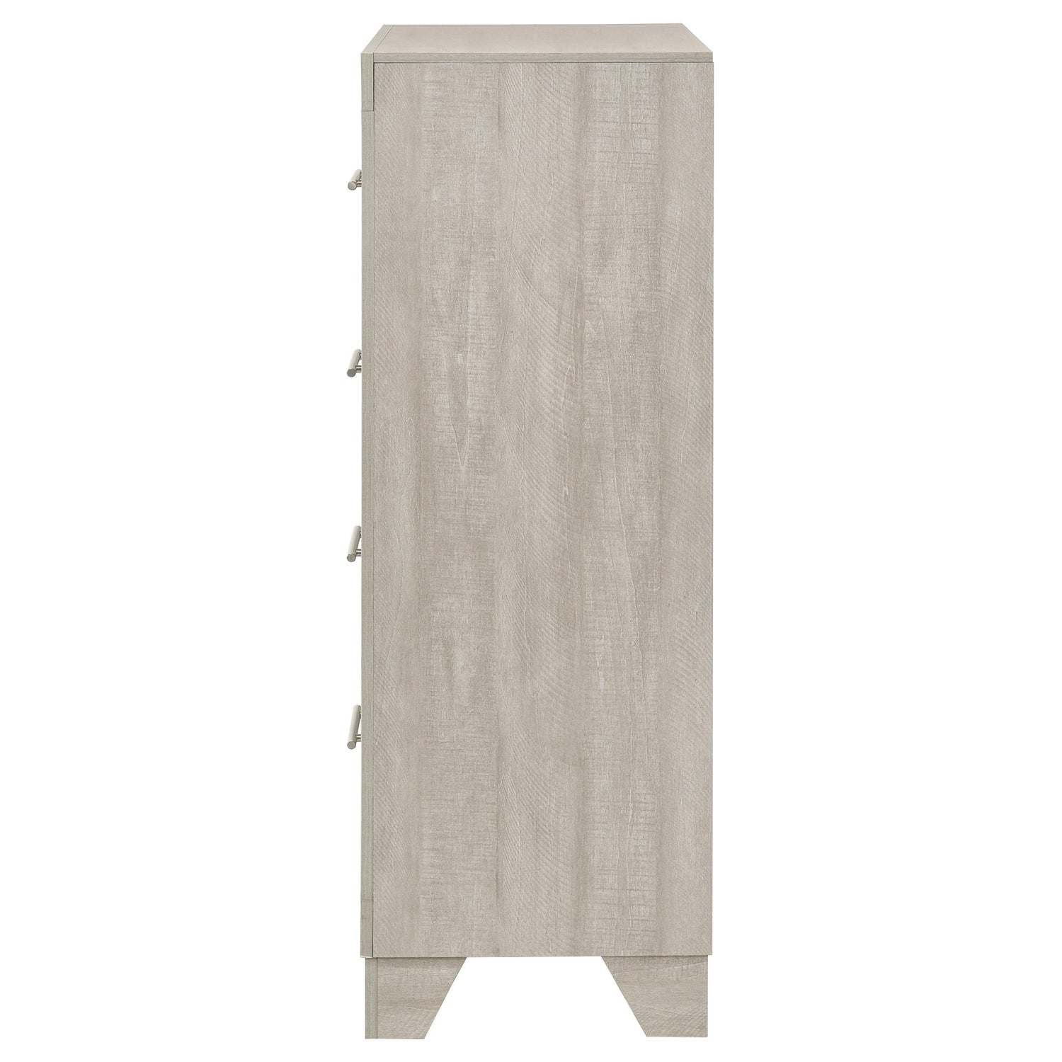 Trenton 4-drawer Bedroom Chest of Drawers Rustic Cream - 225065