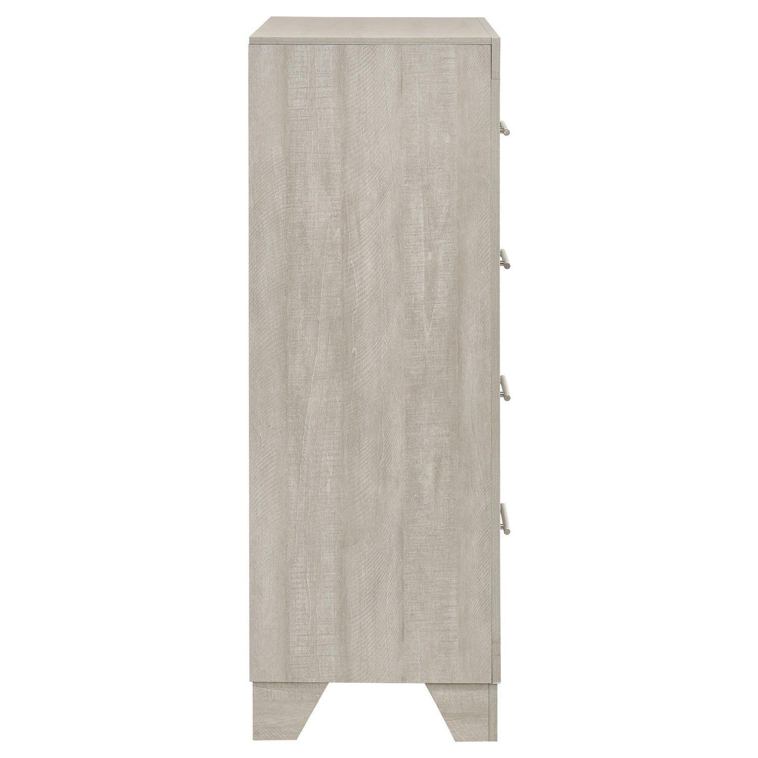 Trenton 4-drawer Bedroom Chest of Drawers Rustic Cream - 225065