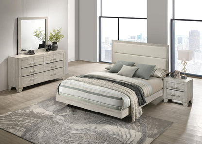 Trenton 4-piece Eastern King Bedroom Set Rustic Cream - 225061KE-S4