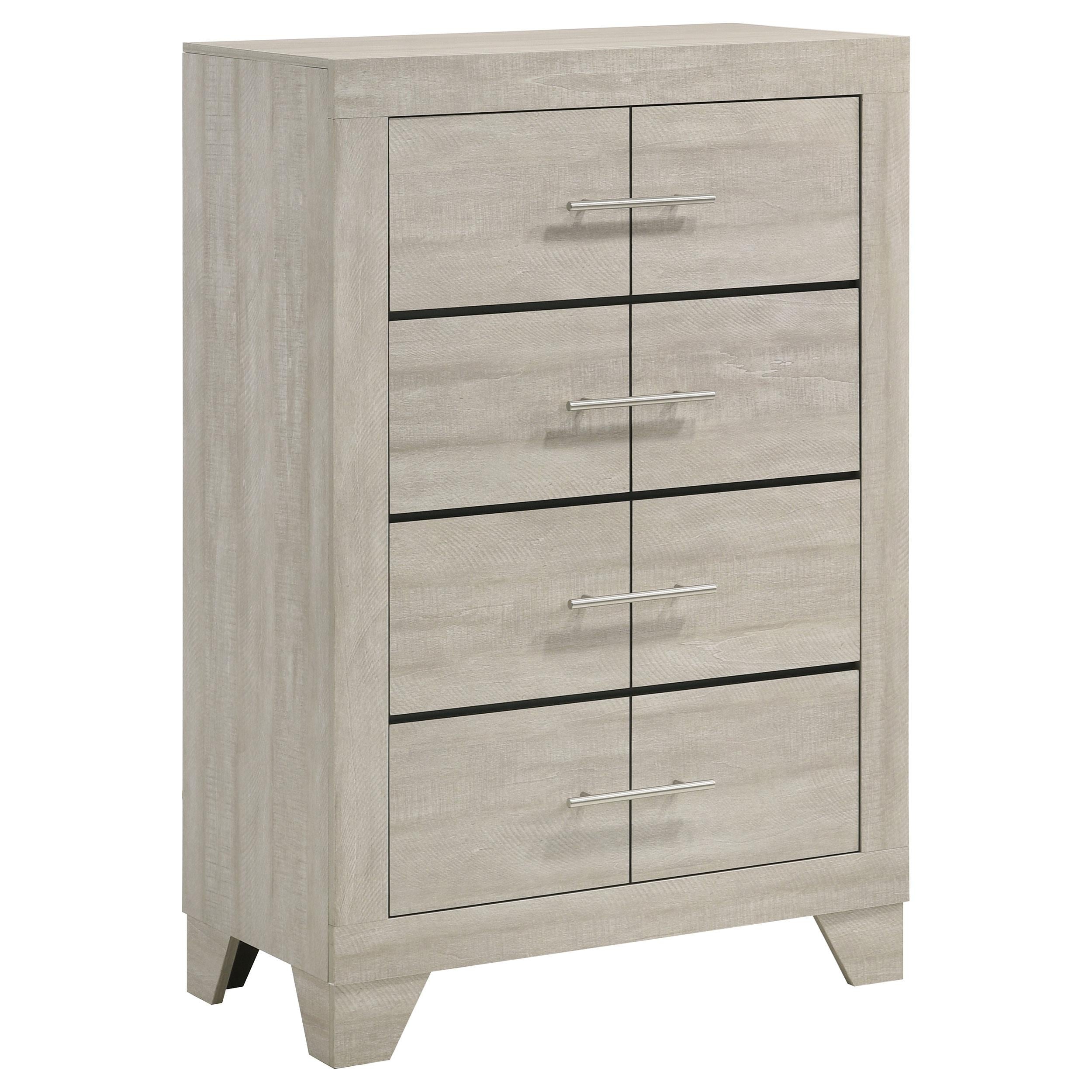 Trenton 5-piece Full Bedroom Set Rustic Cream - 225061F-S5