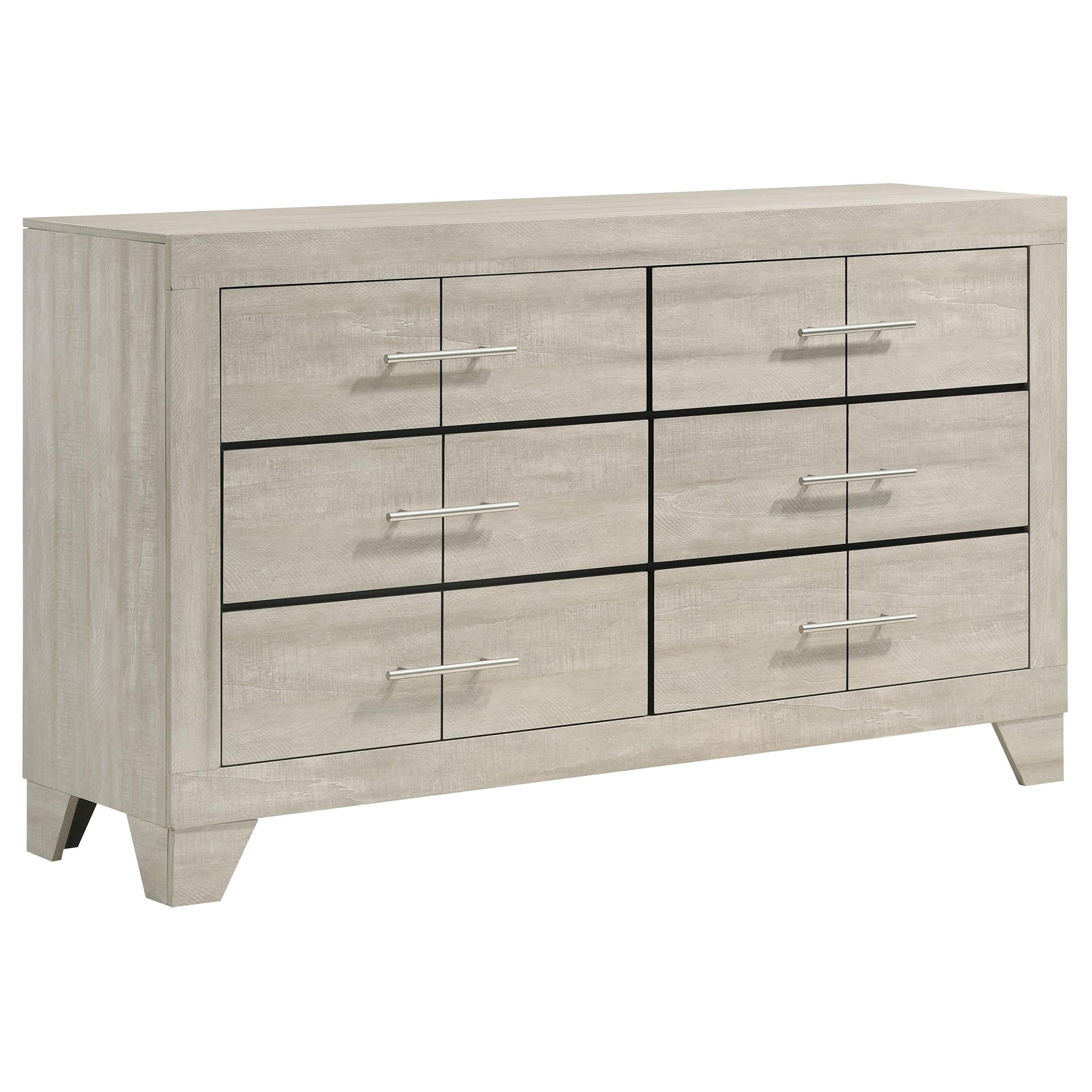 Trenton 5-piece Full Bedroom Set Rustic Cream - 225061F-S5