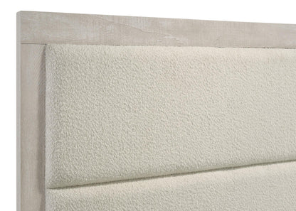 Trenton 54-inch Wood Full Panel Bed Rustic Cream - 225061F