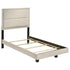 Trenton 54-inch Wood Twin Panel Bed Rustic Cream - 225061T