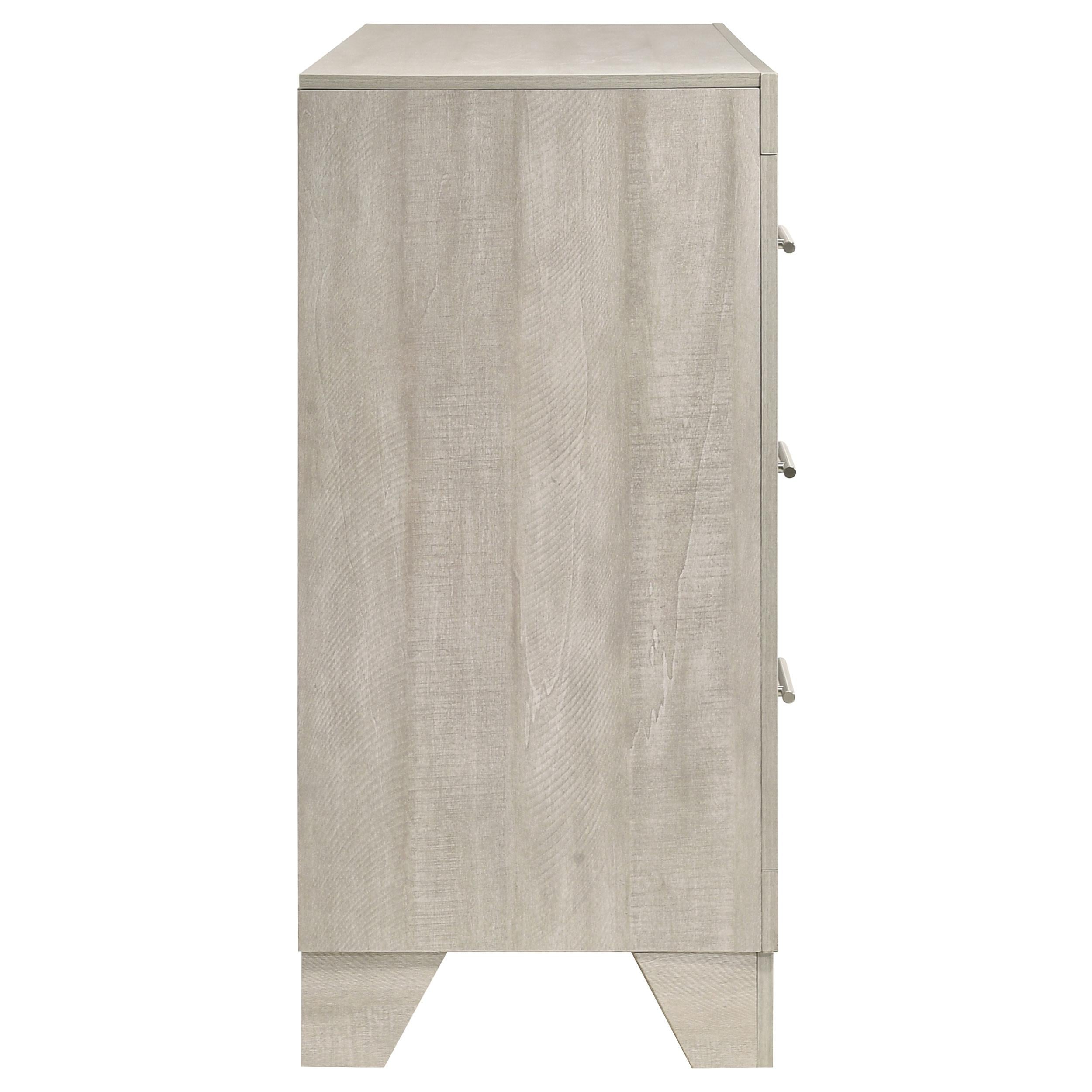 Trenton 6-drawer Bedroom Dresser Rustic Cream - 225063