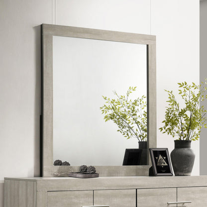 Trenton Dresser Mirror Rustic Cream - 225064
