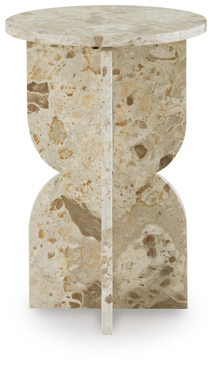 Treygan Beige Accent Table - A4000647