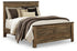 Trinell Brown Queen Panel Bed and Nightstand - B446B58