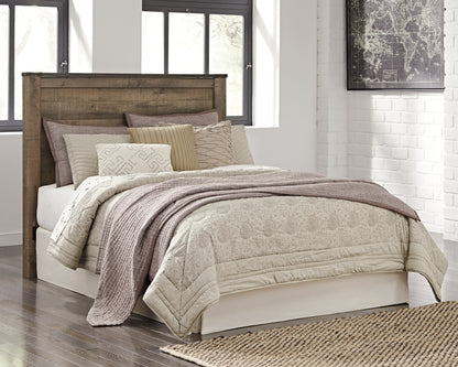 Trinell Brown Queen Panel Headboard, Dresser, Mirror, Chest and Nightstand - B446B90