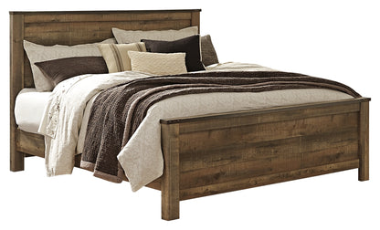 Trinell King Panel Bed, Dresser, Mirror and Nightstand - B446B94