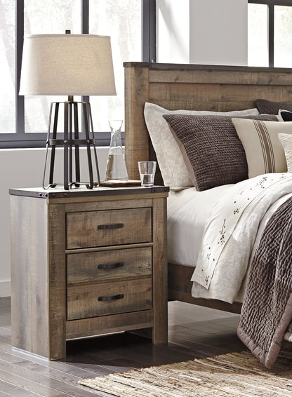 Trinell Twin Bookcase Storage Bed, Dresser and Nightstand - B446B100