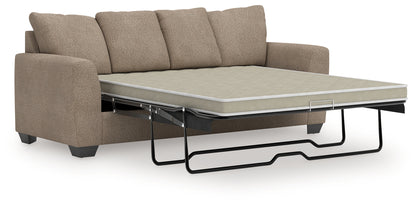 Triston-Peaks Suede Queen Sofa Sleeper - 3020439