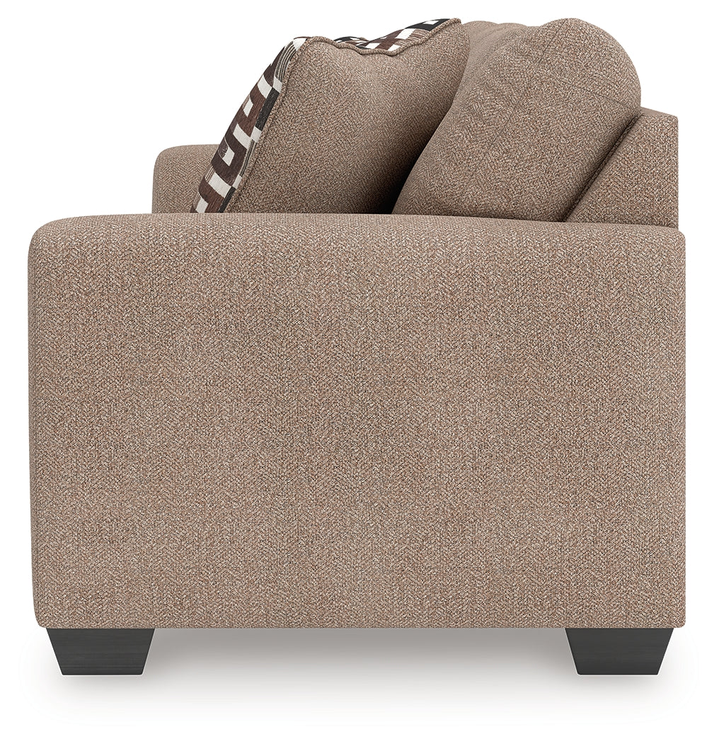 Triston-Peaks Suede Queen Sofa Sleeper - 3020439