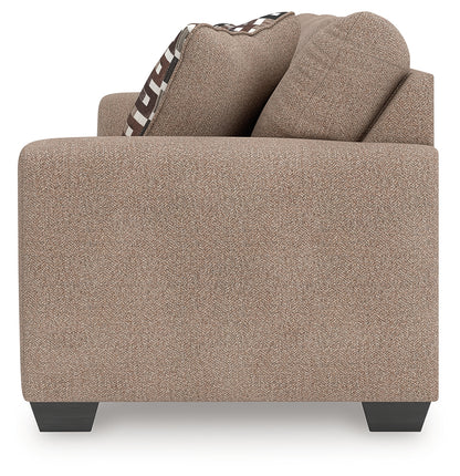 Triston-Peaks Suede Queen Sofa Sleeper - 3020439