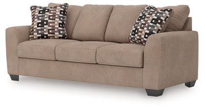 Triston-Peaks Suede Sofa - 3020438