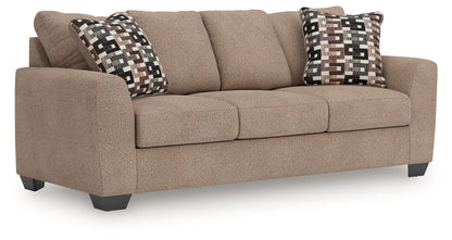 Triston-Peaks Suede Sofa - 3020438