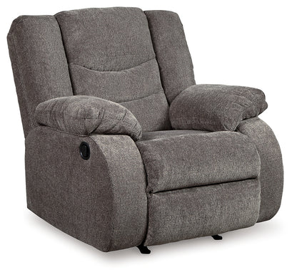 Tulen Gray Reclining Sofa and Recliner - 98606U2