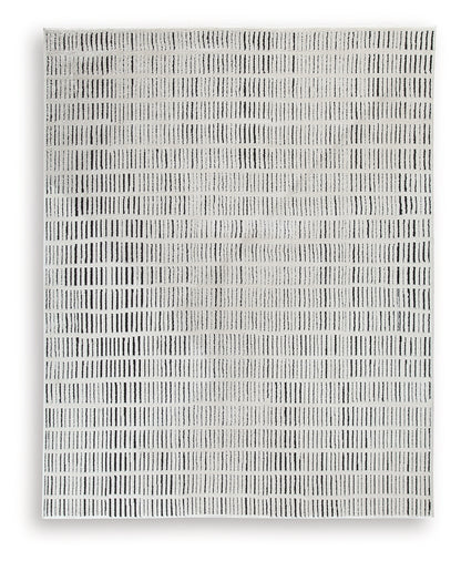 Turinwith Ivory/Black Large Rug - R407551