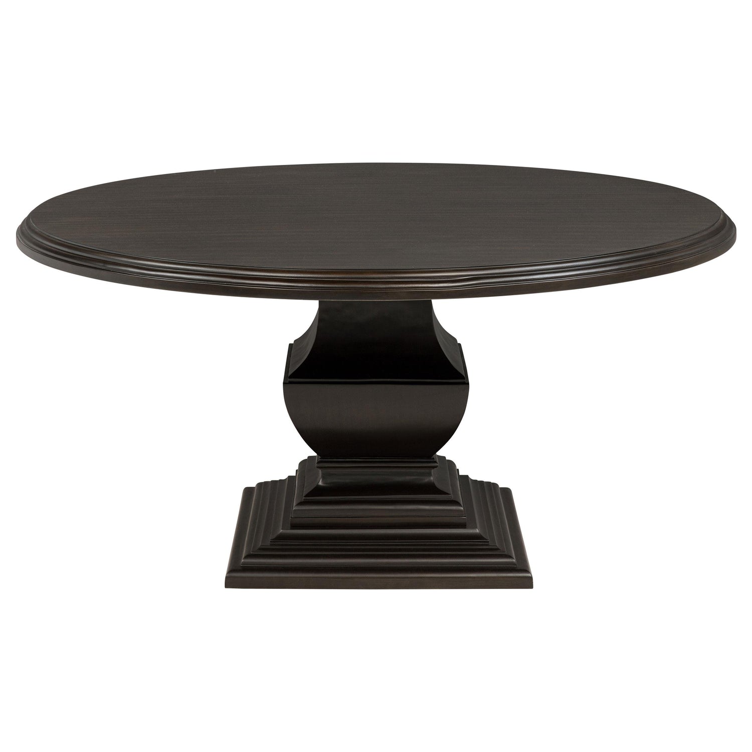 Twyla 5-piece Round Wood Dining Room Table Set Dark Cocoa - 109230-S5
