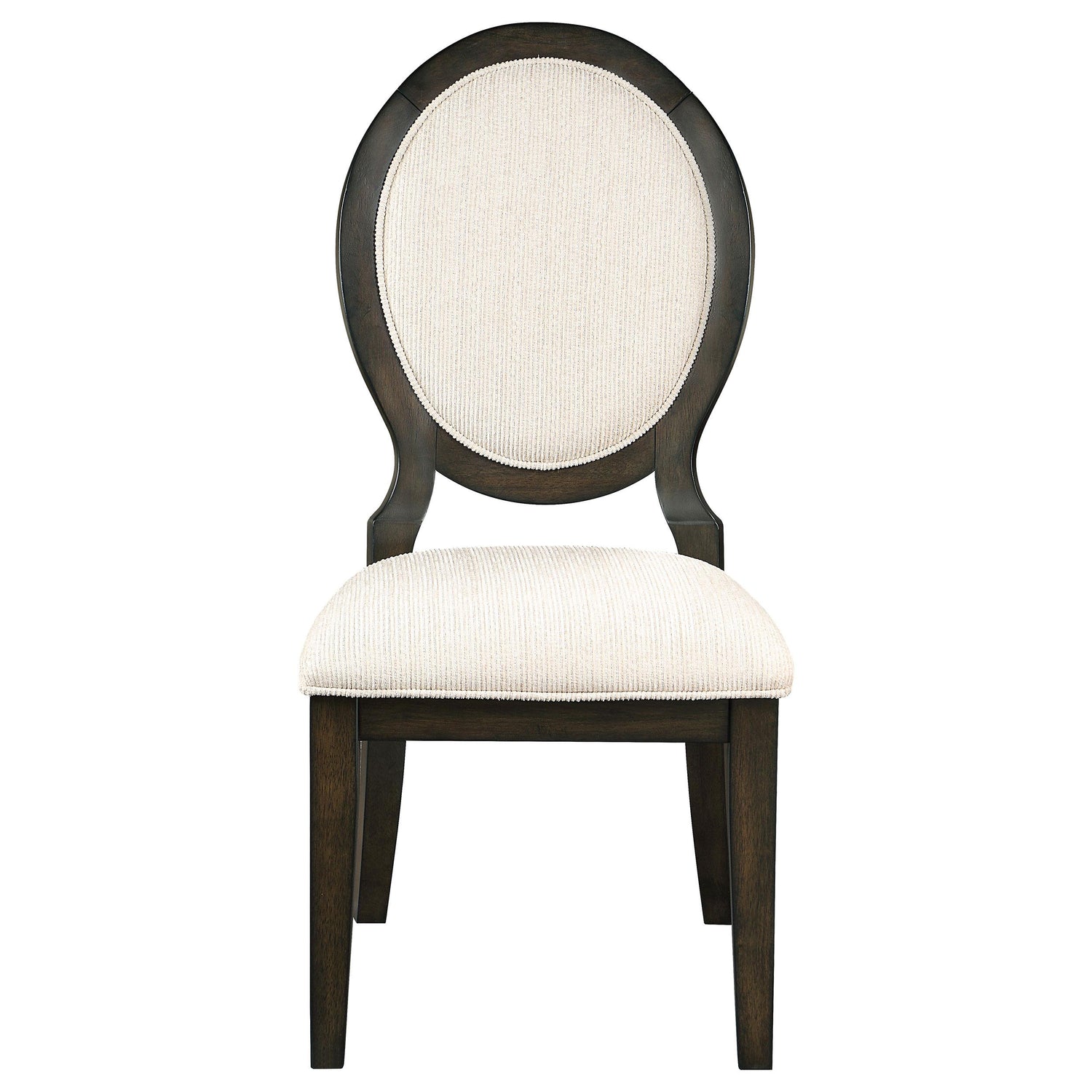 Twyla 5-piece Round Wood Dining Room Table Set Dark Cocoa - 109230-S5