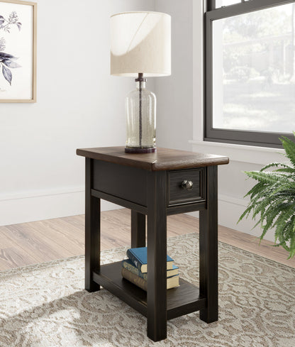 Tyler Creek Coffee Table with 2 End Tables in Grayish Brown/Black - PKG010344