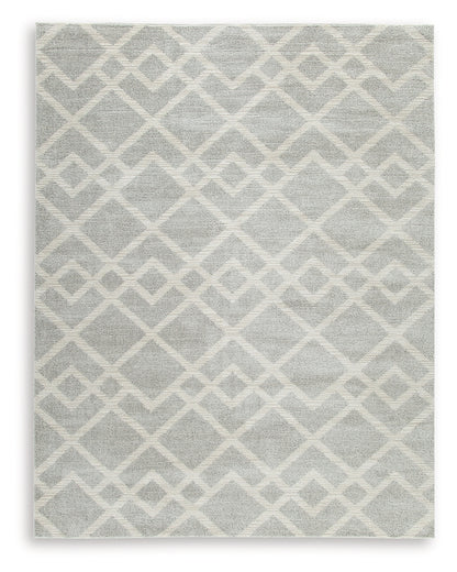 Unawick Gray/Ivory Large Rug - R407331