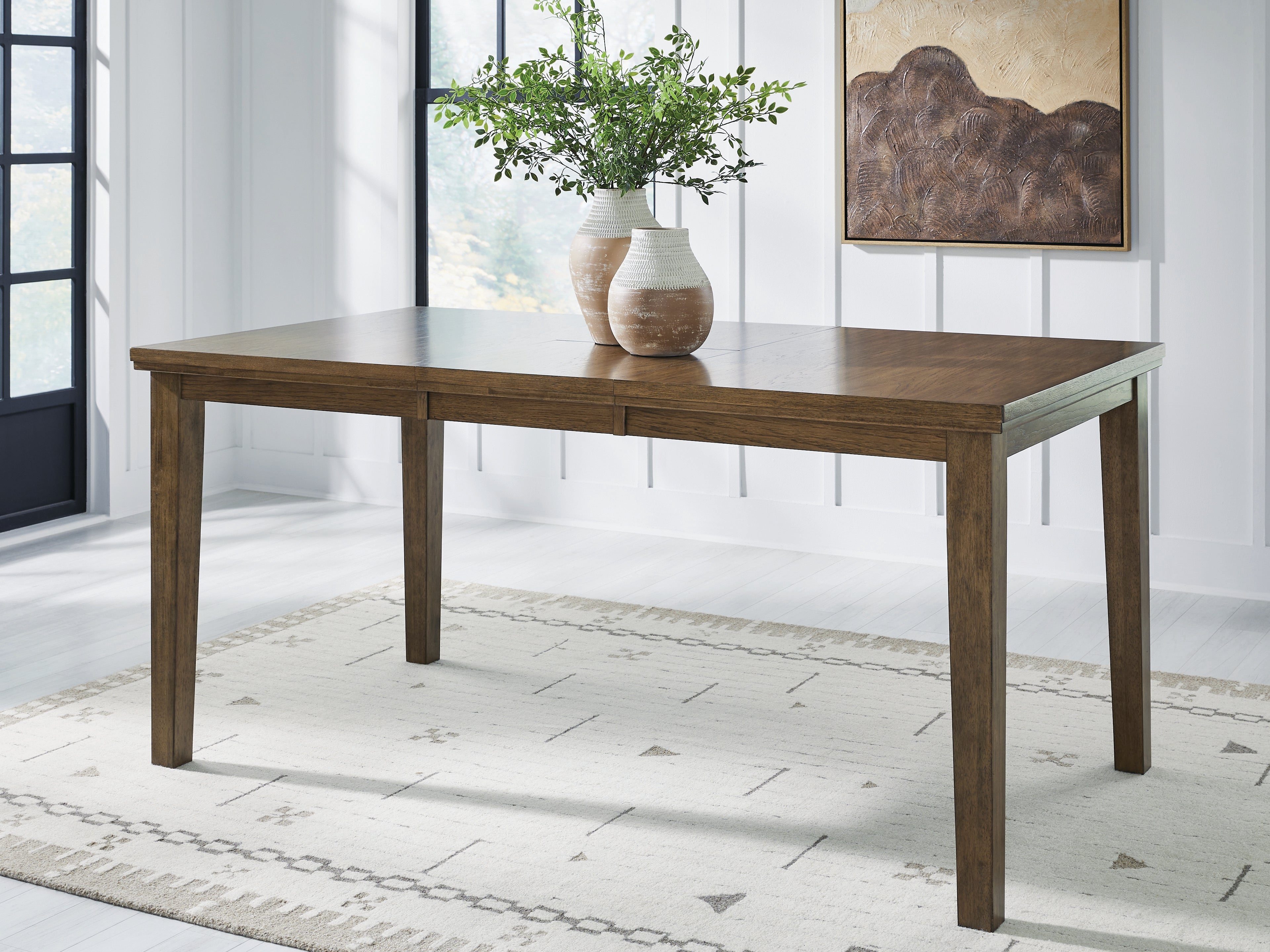 Urbinforte Light Brown Counter Height Dining Extension Table - PCD592-32