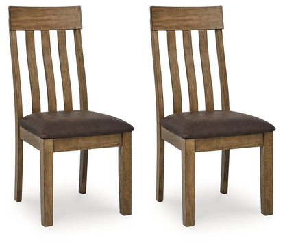 Urbinforte Light Brown Dining Chair, Set of 2 - PCD592-01