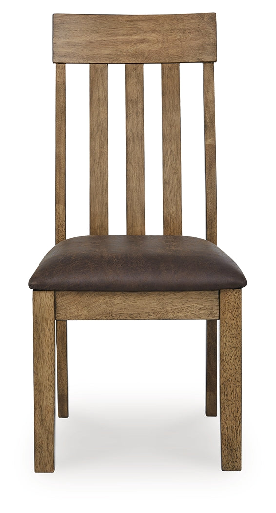 Urbinforte Light Brown Dining Chair, Set of 2 - PCD592-01