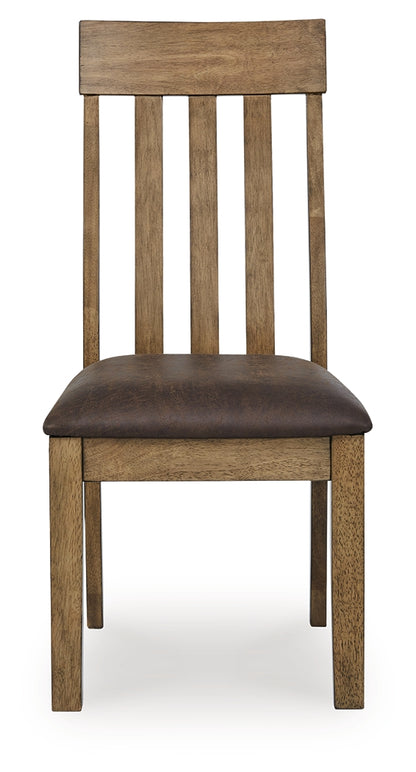 Urbinforte Light Brown Dining Chair, Set of 2 - PCD592-01