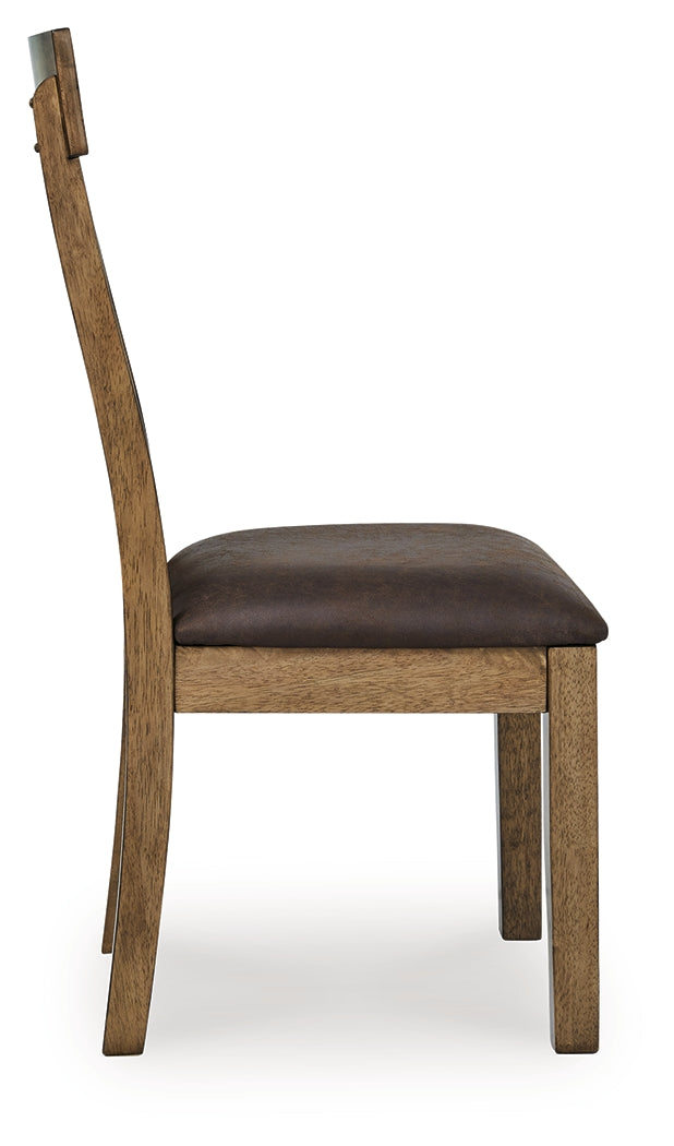 Urbinforte Light Brown Dining Chair, Set of 2 - PCD592-01