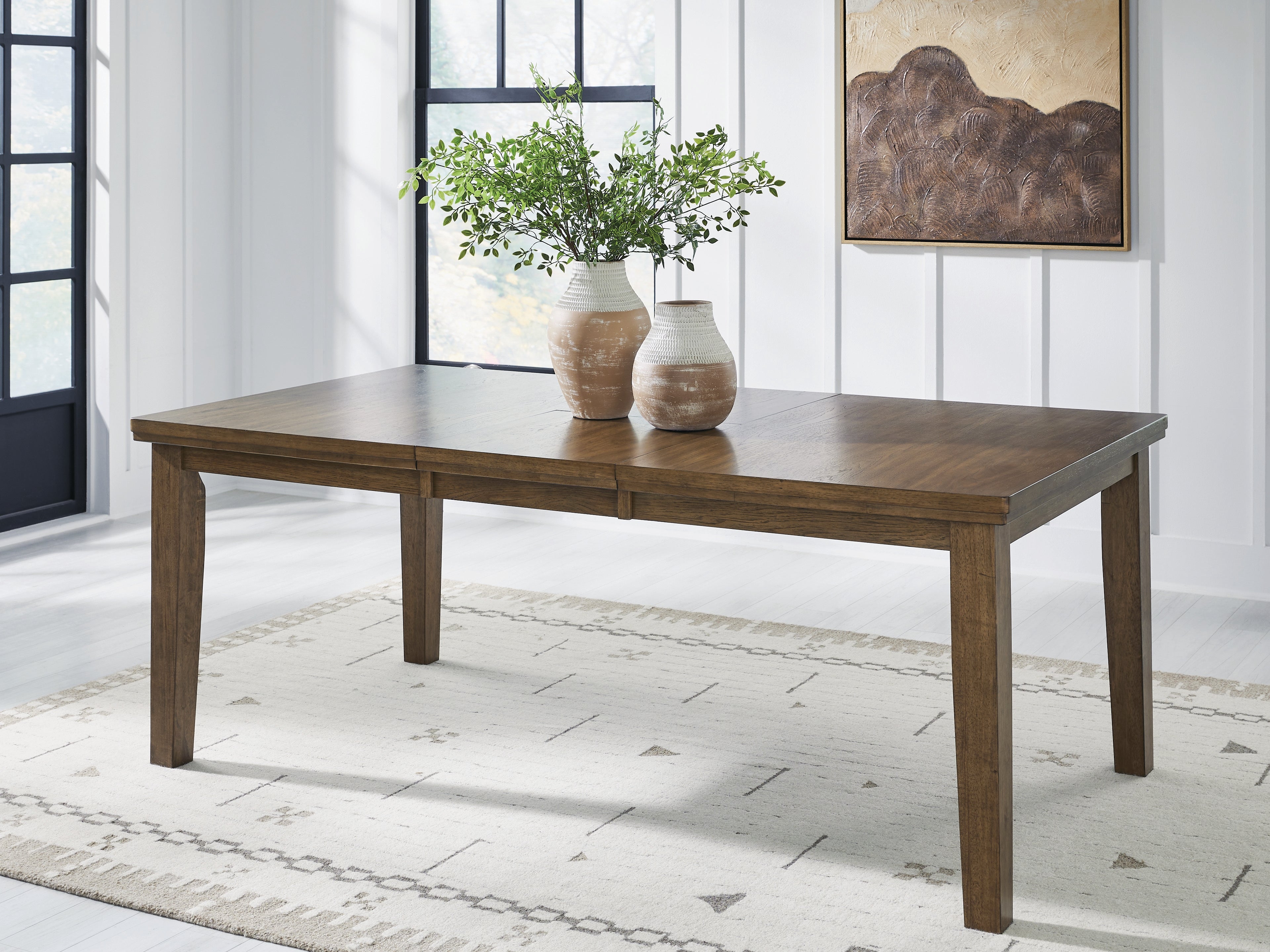 Urbinforte Light Brown Dining Extension Table - PCD592-35