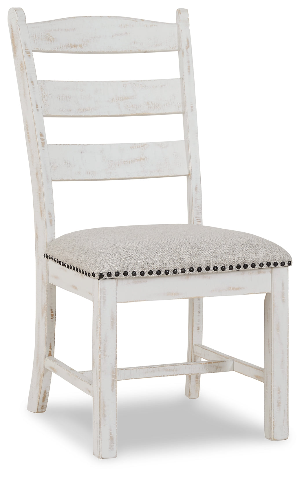 Valebeck Beige/White Dining Table and 8 Chairs with Server - D546D12