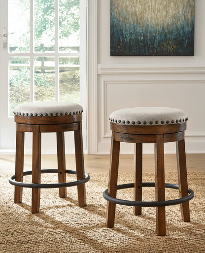 Valebeck Counter Height Barstool (Set of 2) - D546-124X2