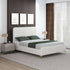 Valery Queen Size Cream Boucle Platform Bed - BED00500108