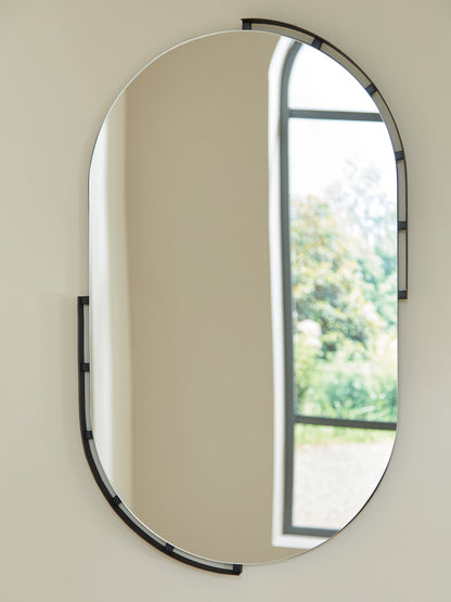 Valkings Black Accent Mirror (Set of 2) - A8010403