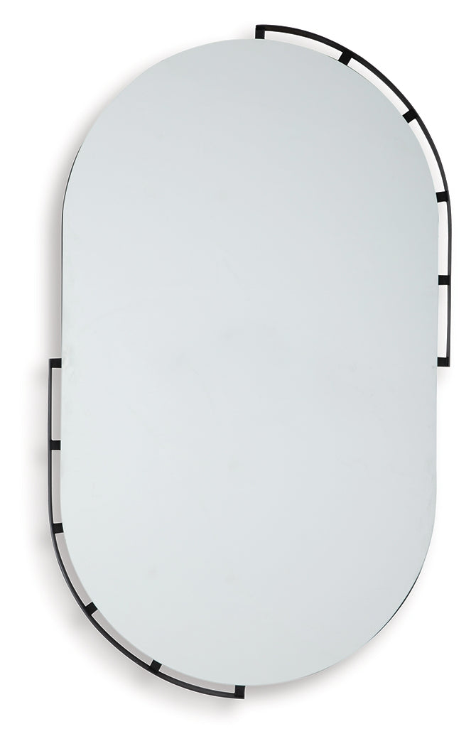 Valkings Black Accent Mirror (Set of 2) - A8010403