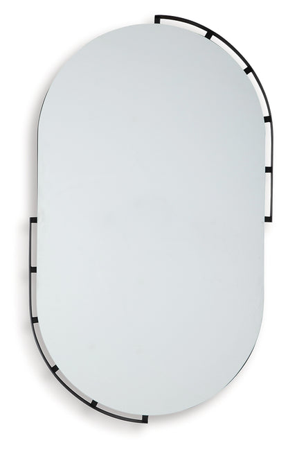 Valkings Black Accent Mirror (Set of 2) - A8010403
