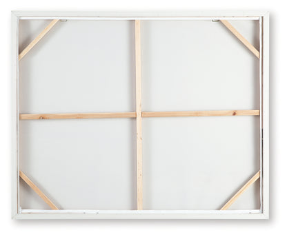 Vallus Blush/Green/Gray Wall Art - A8000524