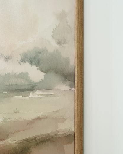 Vallus Blush/Green/Gray Wall Art - A8000524
